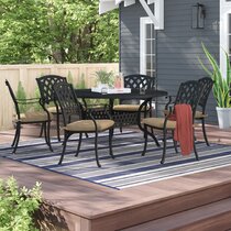 Living Accents Taylor 7 Piece Outdoor Dining Set Wayfair